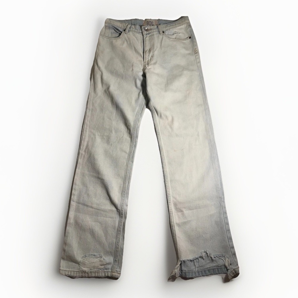 BDG Men's Vintage Slim Fit Jeans Size 31x32 Light Wash Distressed Y2K StreetWear
